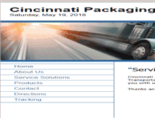 Tablet Screenshot of cincydist.com